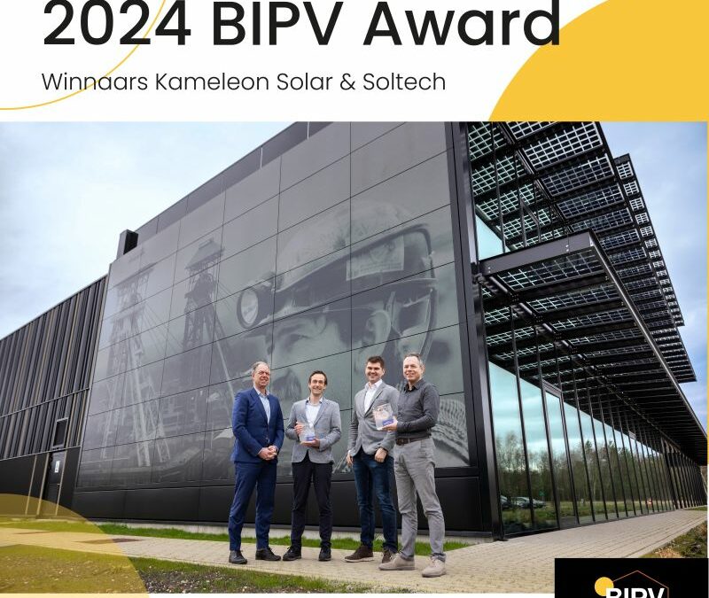 SOLTECH en KAMELEON SOLAR winnen BIPV Award
